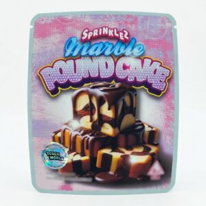 “Marble Pound Cake Sprinklez cannabis edible”