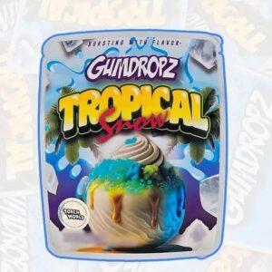 “Tropical Snow Gumdropz Sprinklez cannabis edible”