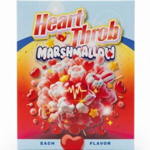 “Heart Throb Marshmallow Sprinklez cannabis edible”