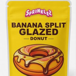 “Banana Split Glazed Donut Sprinklez cannabis edible”