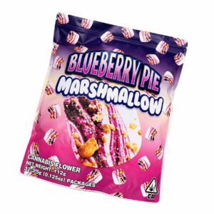 “Blueberry Pie Marshmallow Sprinklez cannabis edible”