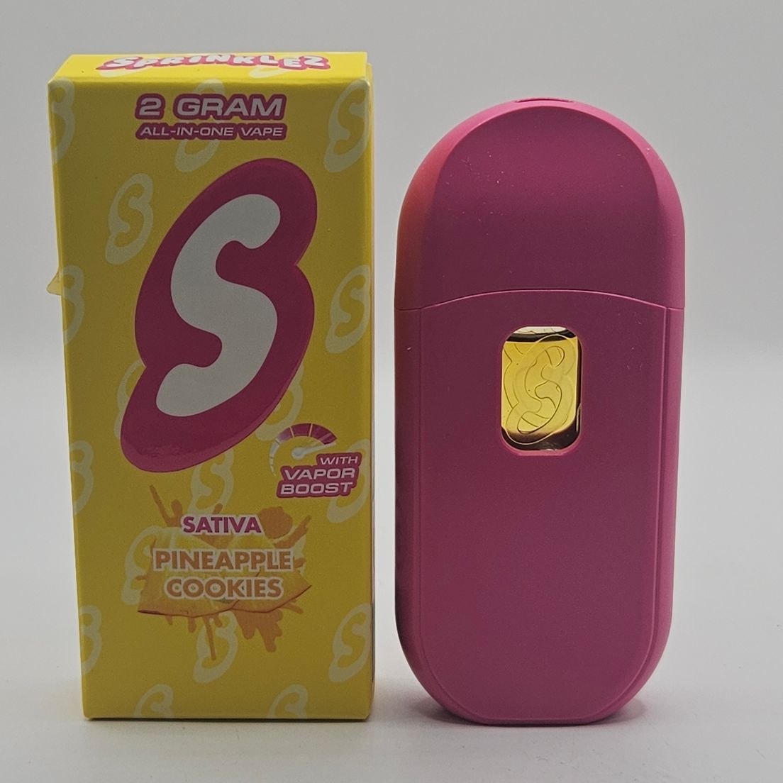 “Pineapple Cookies THC vape Sprinklez disposable device” “Pineapple Cookies THC vape Sprinklez disposable device”