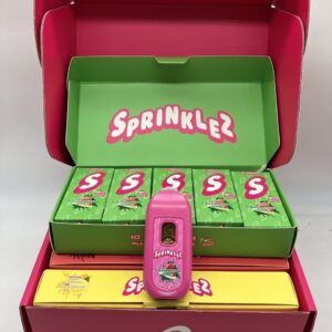 “Watermelon Sorbet THC vape Sprinklez disposable”