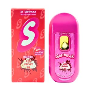 “Red Velvet Pie THC vape Sprinklez disposable”