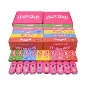 “Sprinklez Box Vape multi-flavor disposable collection”