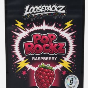 “Pop Rockz Raspberry Sprinklez cannabis edible”