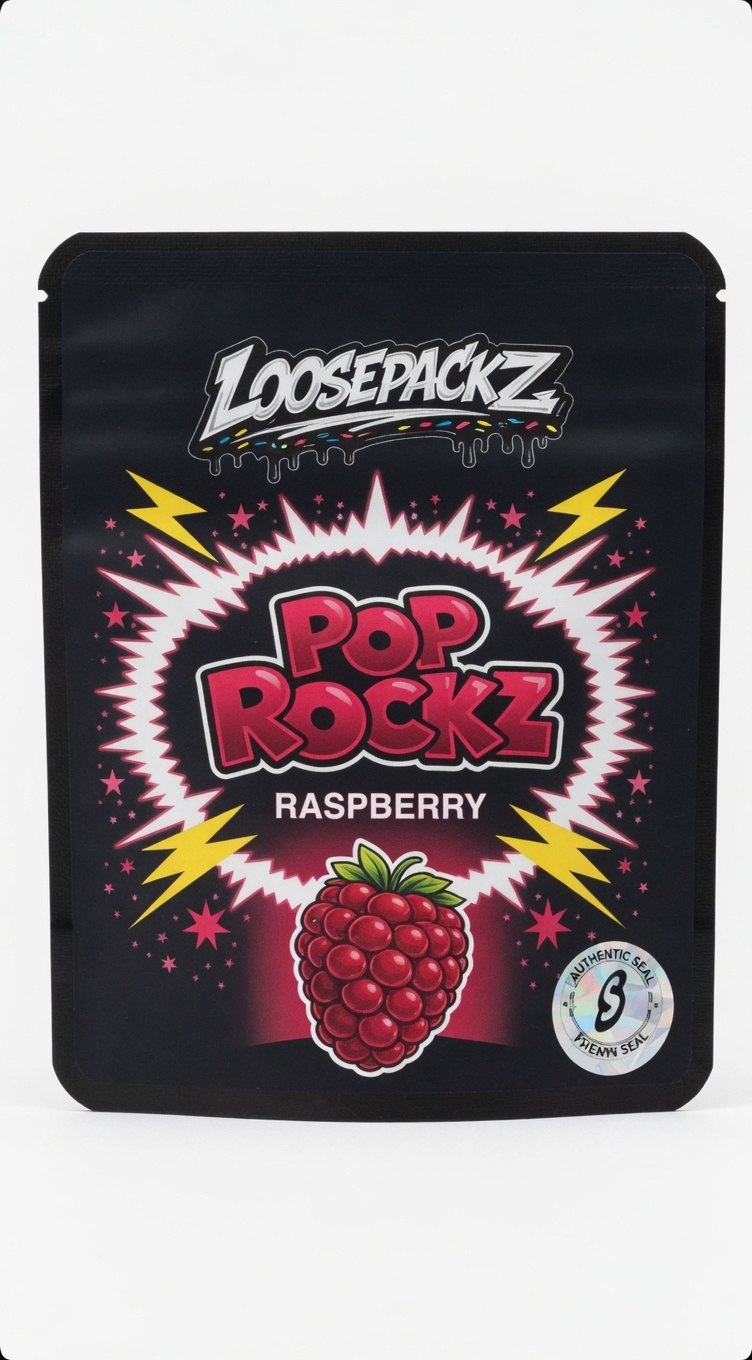 6017343701501283224 (2) “Pop Rockz Raspberry Sprinklez cannabis edible”