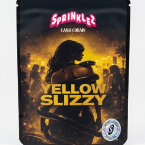 “Yellow Slizzy Sprinklez cannabis edible”