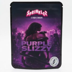 “Purple Slizzy Sprinklez cannabis edible”