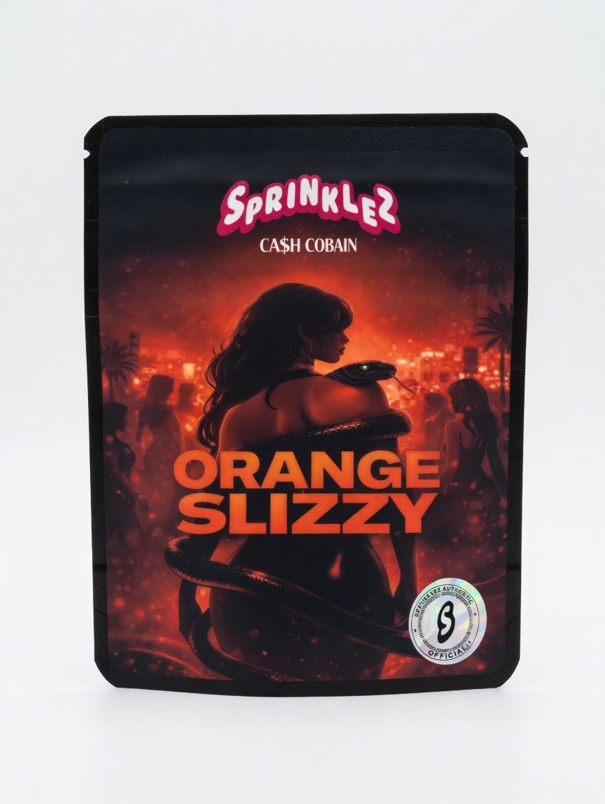 “Orange Slizzy Sprinklez cannabis edible” “Orange Slizzy Sprinklez cannabis edible”