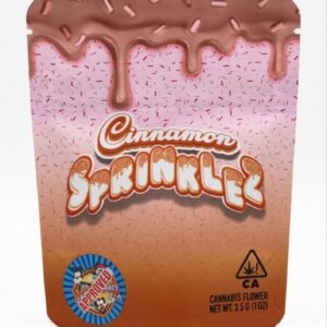 “Cinnamon Sprinklez Gumdropz Sprinklez cannabis edible”
