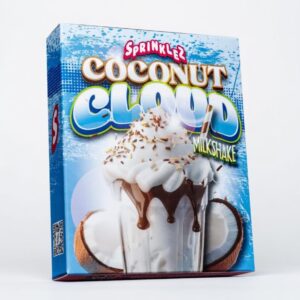 “Coconut Cloud Milkshake Gumdropz Sprinklez cannabis edible”