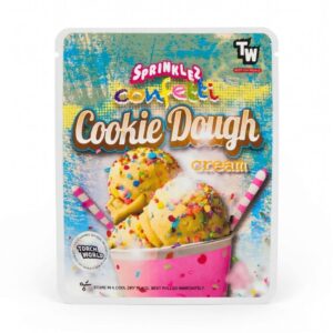 “Cookie Dough Cream Gumdropz Sprinklez cannabis edible”