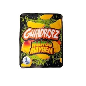 “Mango Mayhem Gumdropz Sprinklez cannabis edible”
