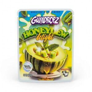honeydew delight gumdropz, sprinklez gumdropz, honeydew cannabis edibles, thc infused gummies, melon flavored weed gummies, premium cannabis candy, fruity thc edibles, relaxing thc gummies, buy cannabis gummies online, best honeydew weed edibles