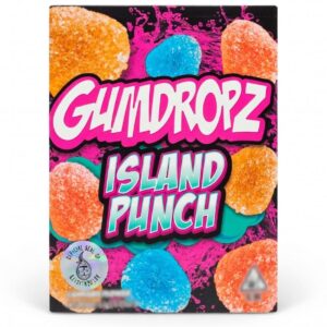 “Island Punch Gumdropz Sprinklez cannabis edible”