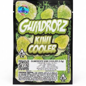 “Kiwi Cooler Gumdropz Sprinklez cannabis edible”