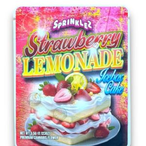“Strawberry Lemonade Sprinklez cannabis edible”