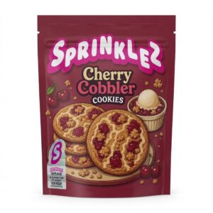 Cherry Cobbler Cookies Sprinklez exotic flower